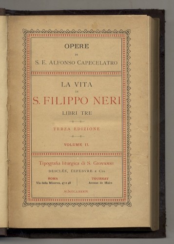Vita filippo neri - di, s.