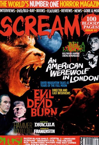 Scream horror magazine - scream, july