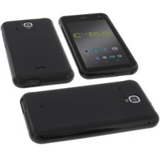Custodia per Cyrus CS22 Custodia Cellulare TPU Gomma Custodia Nera