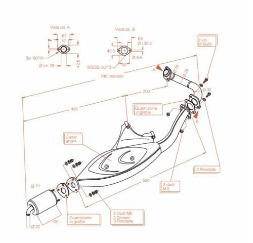 Marmitta sito plus piaggio - piaggio, zip