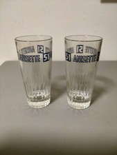 2 bicchieri long drink vintage Pastis 51 anice di Francia, rari, nuovi mai usati