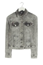 BLUE FIRE CO Giacca denim Donna Giacca Taglia IT 40 grigio chiaro stile casual