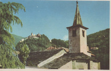 CARTOLINA  VARALLO SESIA VERCELLI IL SACRO MONTE VISTO DALLA ANTICA NON VIAGG.