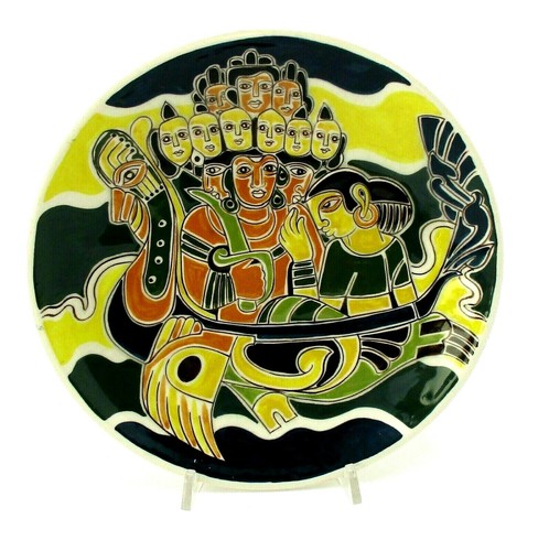 Piatto in ceramica - ,