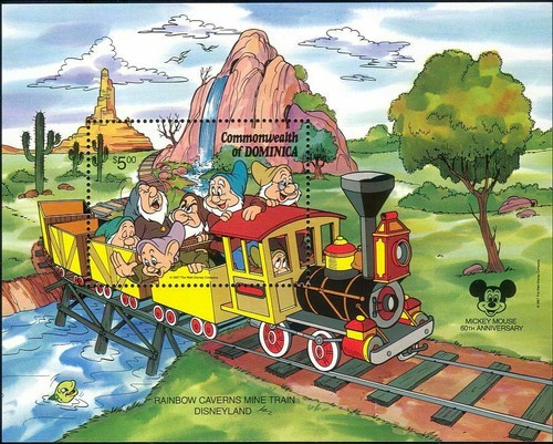 Dominica 1987 disney topolino - disney,