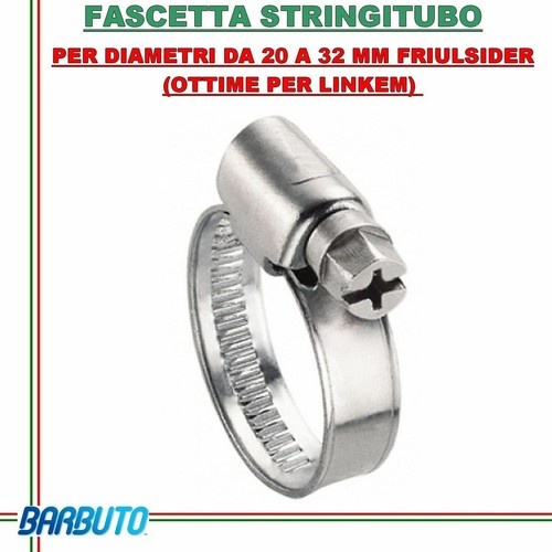Fascetta metallica stringitubo - metallica,