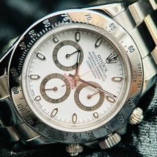 Rolex Daytona 40MM White Dial