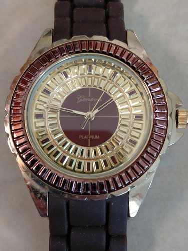 Orologio ginevra platino donna - orologio,