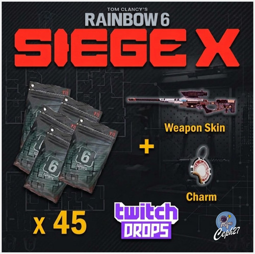 Rainbow six siege - rainbow, drops