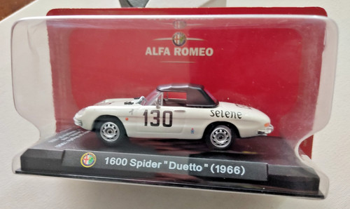 Alfa romeo 1600 spider duetto - alfa,