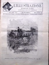 L'illustrazione Popolare 30 Agosto 1891 Acqui Santuario di Mondovì Rocciamelone