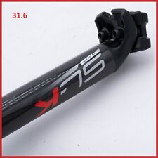 NOS FSA SLK SL-K REGGISELLA CARBONIO 31,6mm 2 BULLONI 350mm STRADA BICI CORSA BICICLETTA