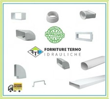 TUBO CAPPA CUCINA TONDO - RETTANGOLARE A SCOMPARSA - RACCORDI