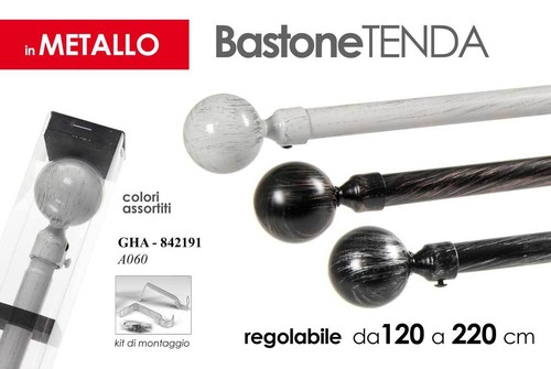 Asta bastone tenda estensibile - bastone,