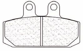 Pastiglia freno pads - freno, carbone