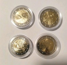 Lot 4 Pièces 2 Euro UNC