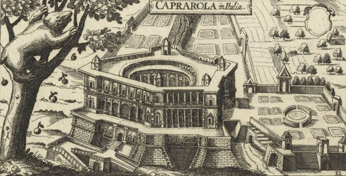 Caprarola veduta generale - veduta,