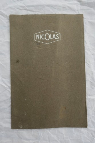 Catalogo vino nicolas 1960 - catalogo, nicolas,