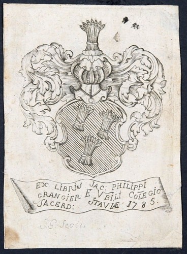 Exlibris libris 1785 - ex,