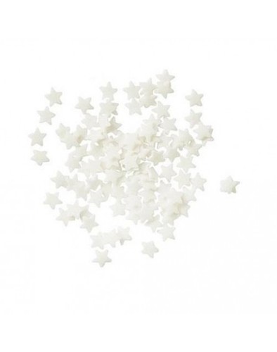 Stelline bianche zucchero - in,