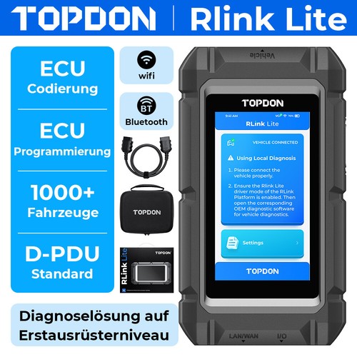 Topdon rlink lite auto obd2 - topdon,