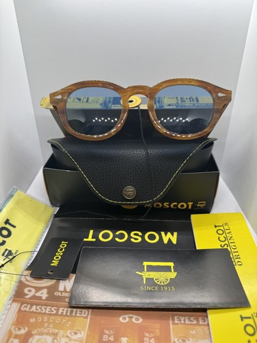 Moscot lemtosh marroni lenti - marroni,