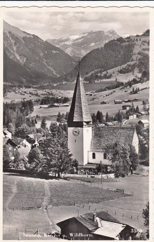 Cpa suisse schweiz saanen - suisse,