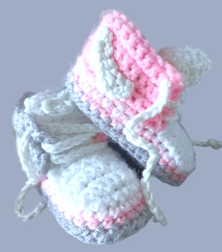 Scarpe all uncinetto bambino - all'uncinetto,