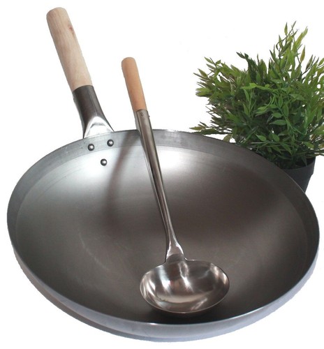 Wok set padella 40cm - wok,