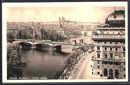 Cartolina praga praha - cartolina,