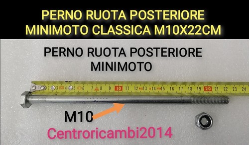 Perno ruota posteriore - ruota,