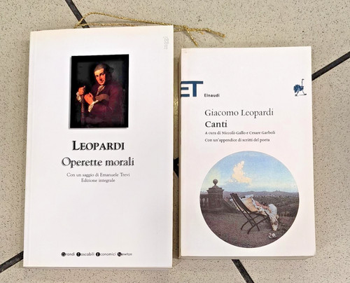 Giacomo leopardi lotto libri - giacomo,