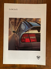 Brochure depliant LANCIA DELTA