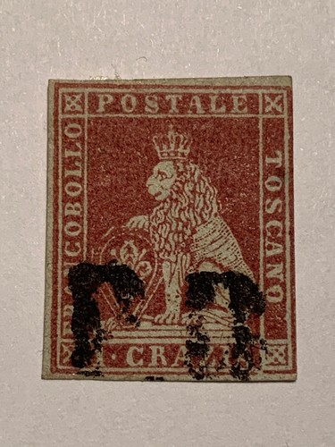 Francobollo marzocco crazia - francobollo, 1