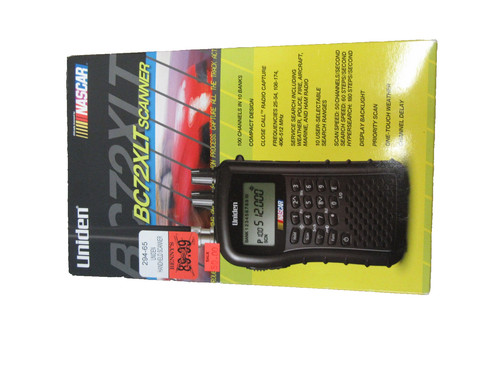 Scanner uniden nascar bc72xlt - scanner,