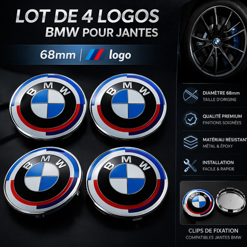 Lot logos bmw 68mm pour - logos,