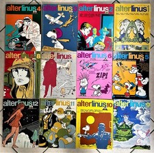 Alter LINUS  rivista  annata completa  1974 ottimo
