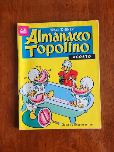 Almanacco topolino disney - topolino, ed