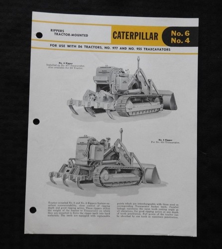 1956 caterpillar trattore - 1956, d6
