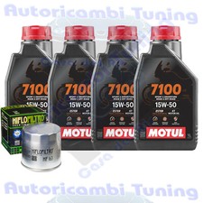 Kit Tagliando Olio motul 7100 15W50 + Filtro Per BMW R1200 C Montauk 2004>2005