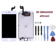 Vetro Touch screen + Display LCD originale assemblato PER iPhone 6S PLUS BIANCO