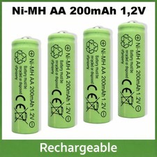4x AA NiMH 200 mAh 1,2 V