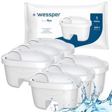 Cartucce filtranti Confezione 6 filtri per Acqua - Adatto Laica Bi-Flux caraffe