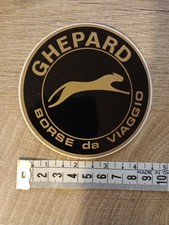 adesivo vintage ghepard borse