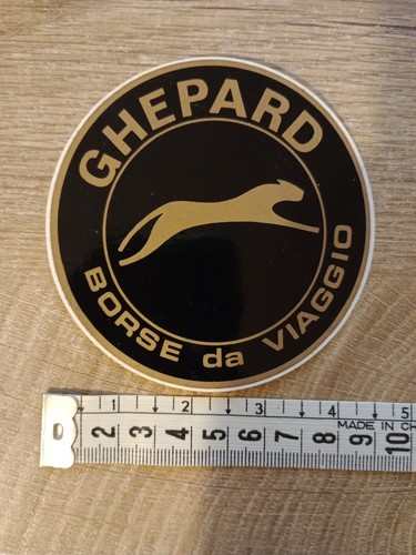 Adesivo vintage ghepard borse - adesivo,