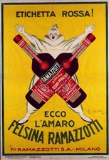 affiche pour la boisson Amaro