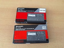 2 x SHARP Pocket Computer