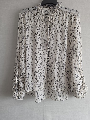 Zara camicia top trasparente