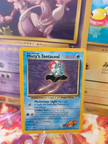 Carta pokemon misty - carta, misty's