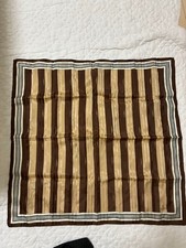 Sciarpa seta a righe Fendi